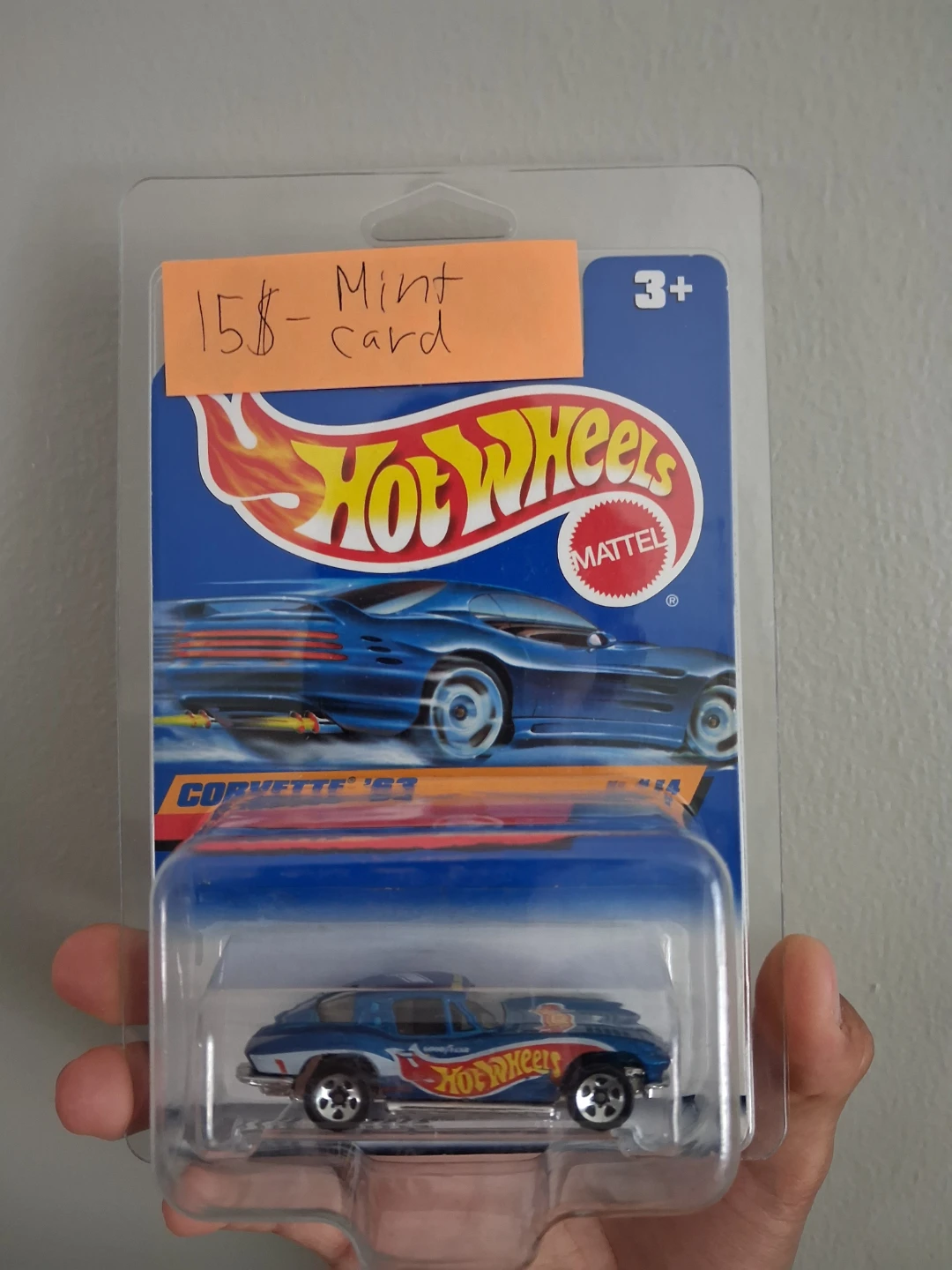 Hot Wheels '63 Corvette Toy Car