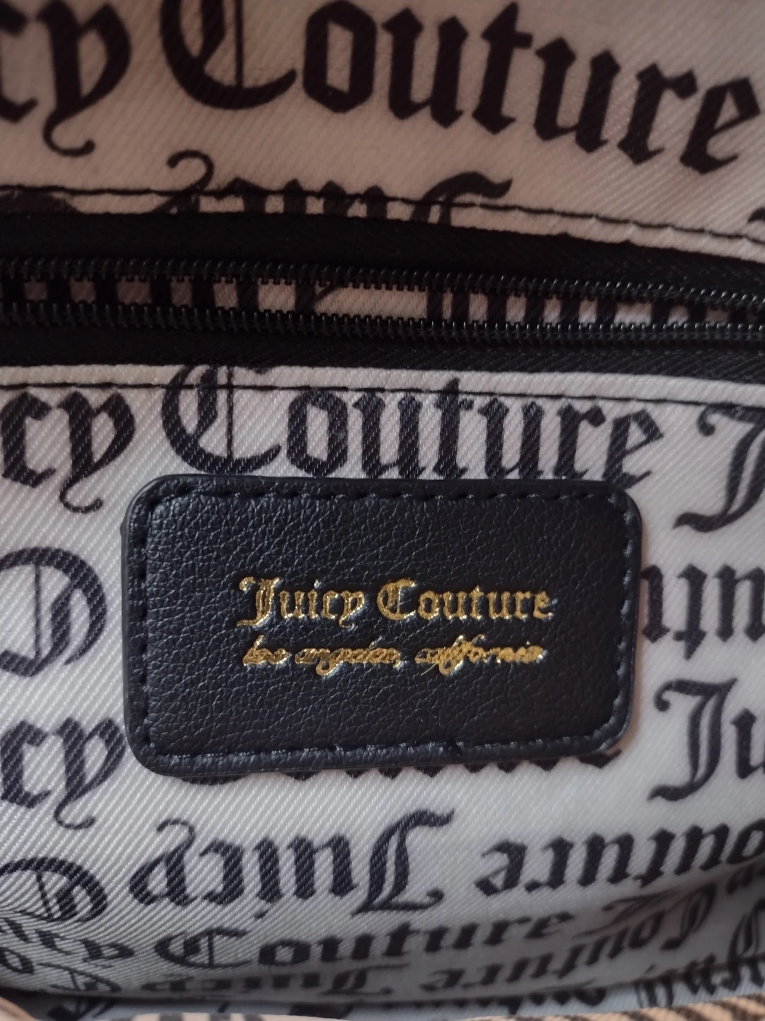 Juicy Couture Black Heart Quilted Satchel Purse - photo 2