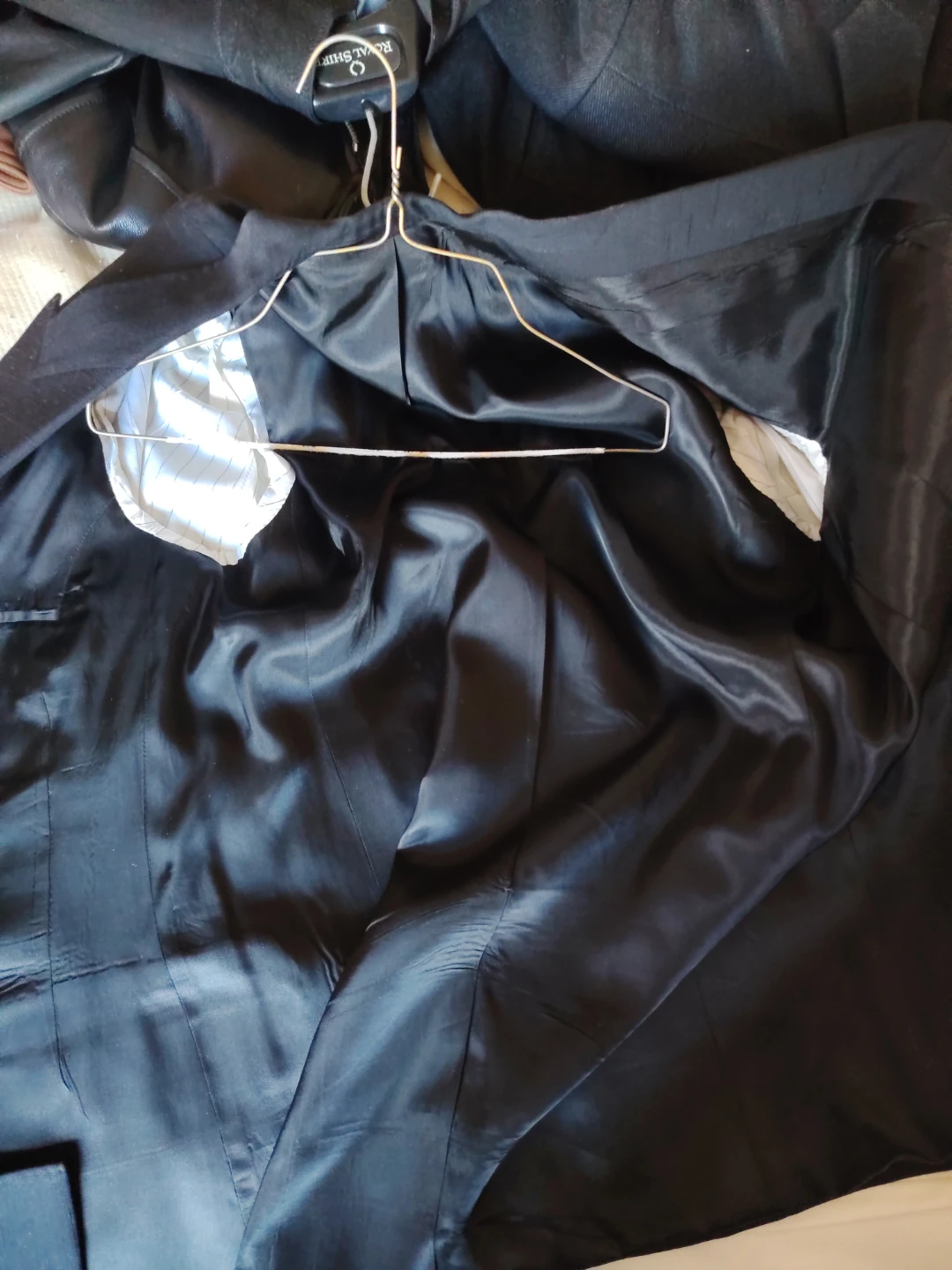 Royal Ship Black Double-Breasted Blazer