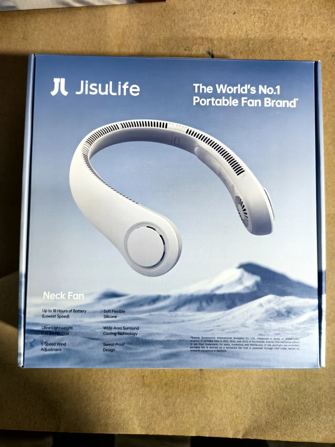 JisuLife Neck Fan 2pk