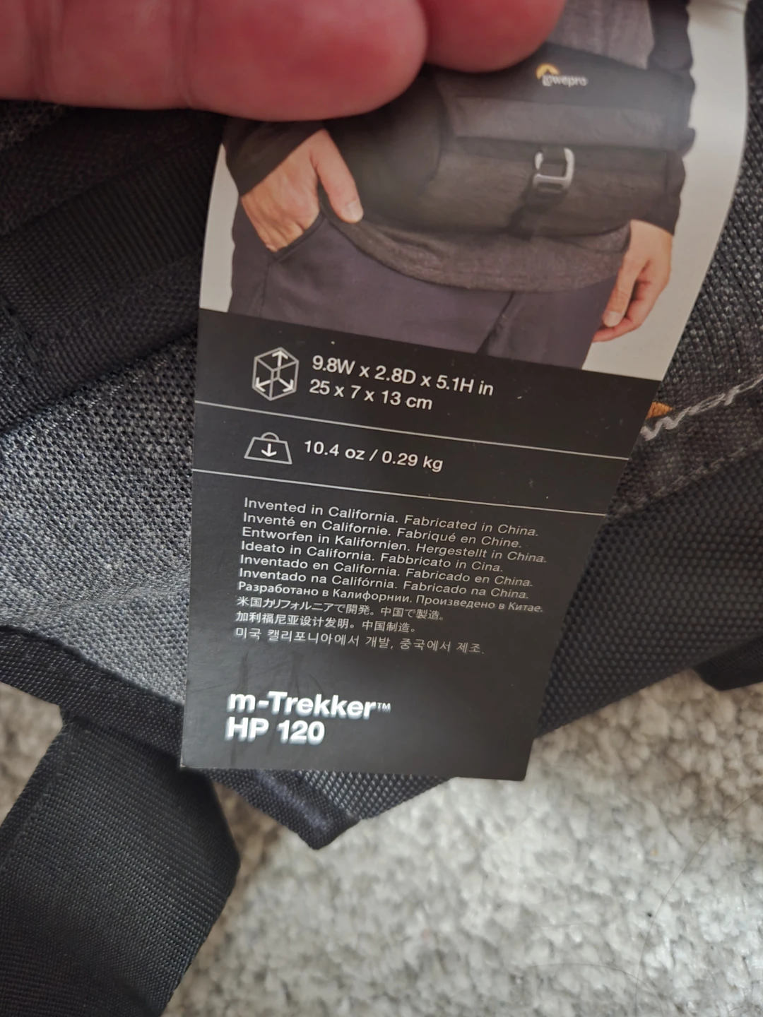 NEW Camera Bag Fanny Pack Lowepro Canvex Fabric - photo 5