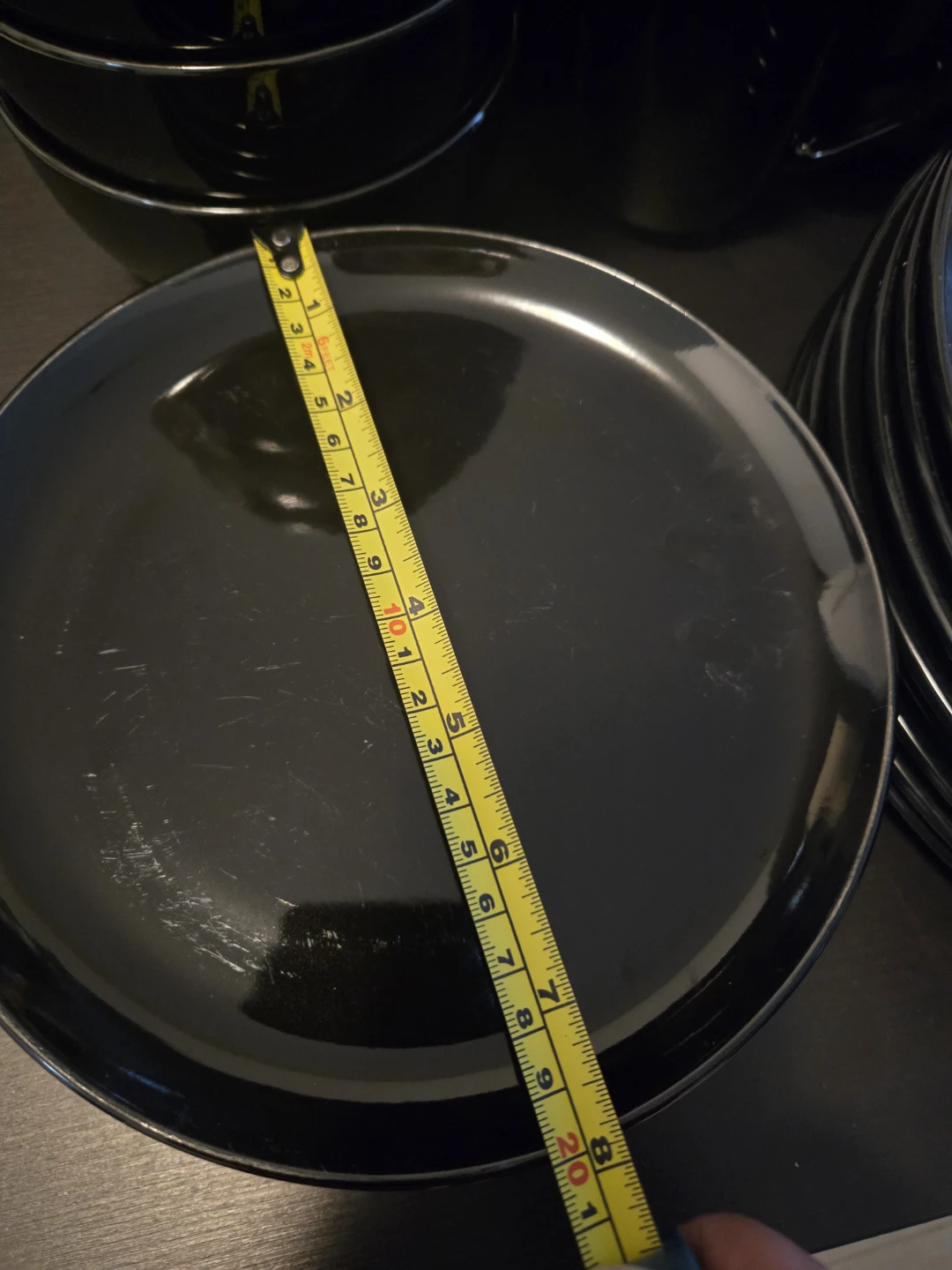 Fox Home Porcelain Black Dinnerware Set - photo 5
