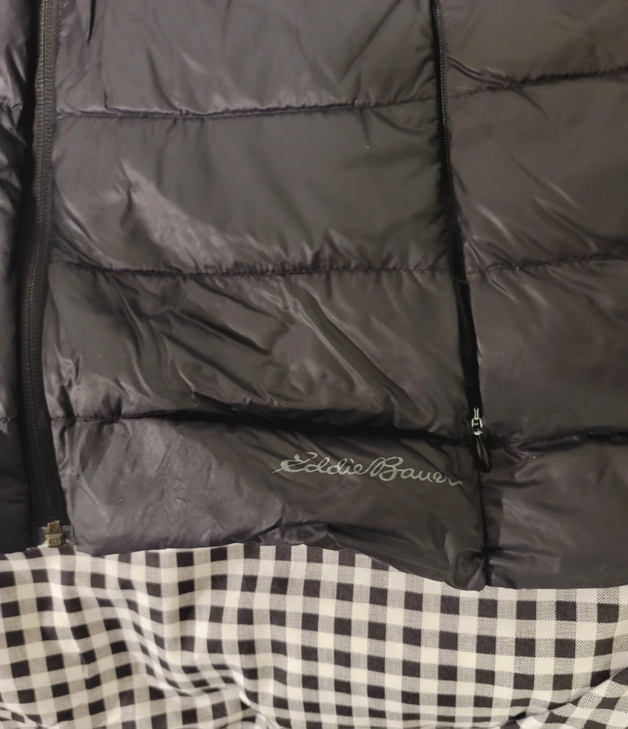 Women's Eddie Bauer Black Puffer Vest-XL - photo 2