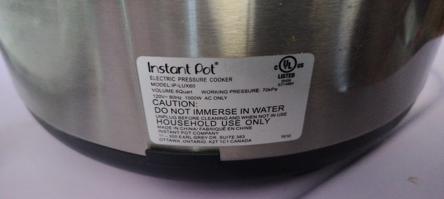 Instant Pot Electric Pressure Cooker 7qt - photo 3