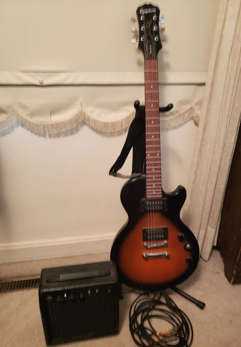 Epiphone Electric Guitar with Amp
