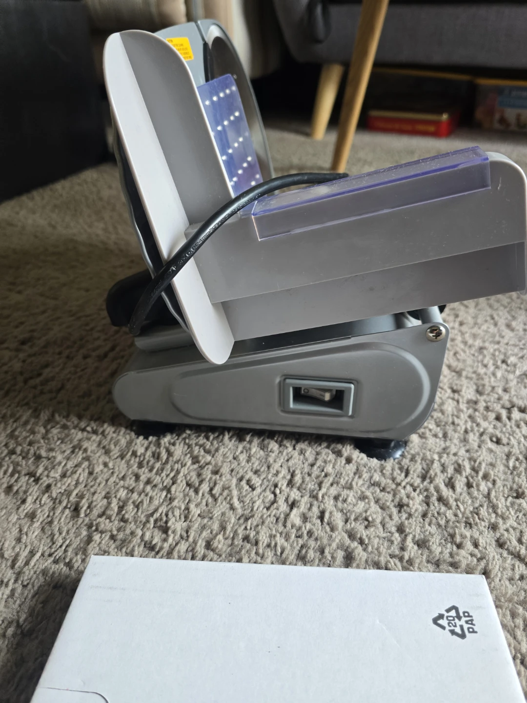 CUSIMAX 200W Electric Meat Slicer - photo 2