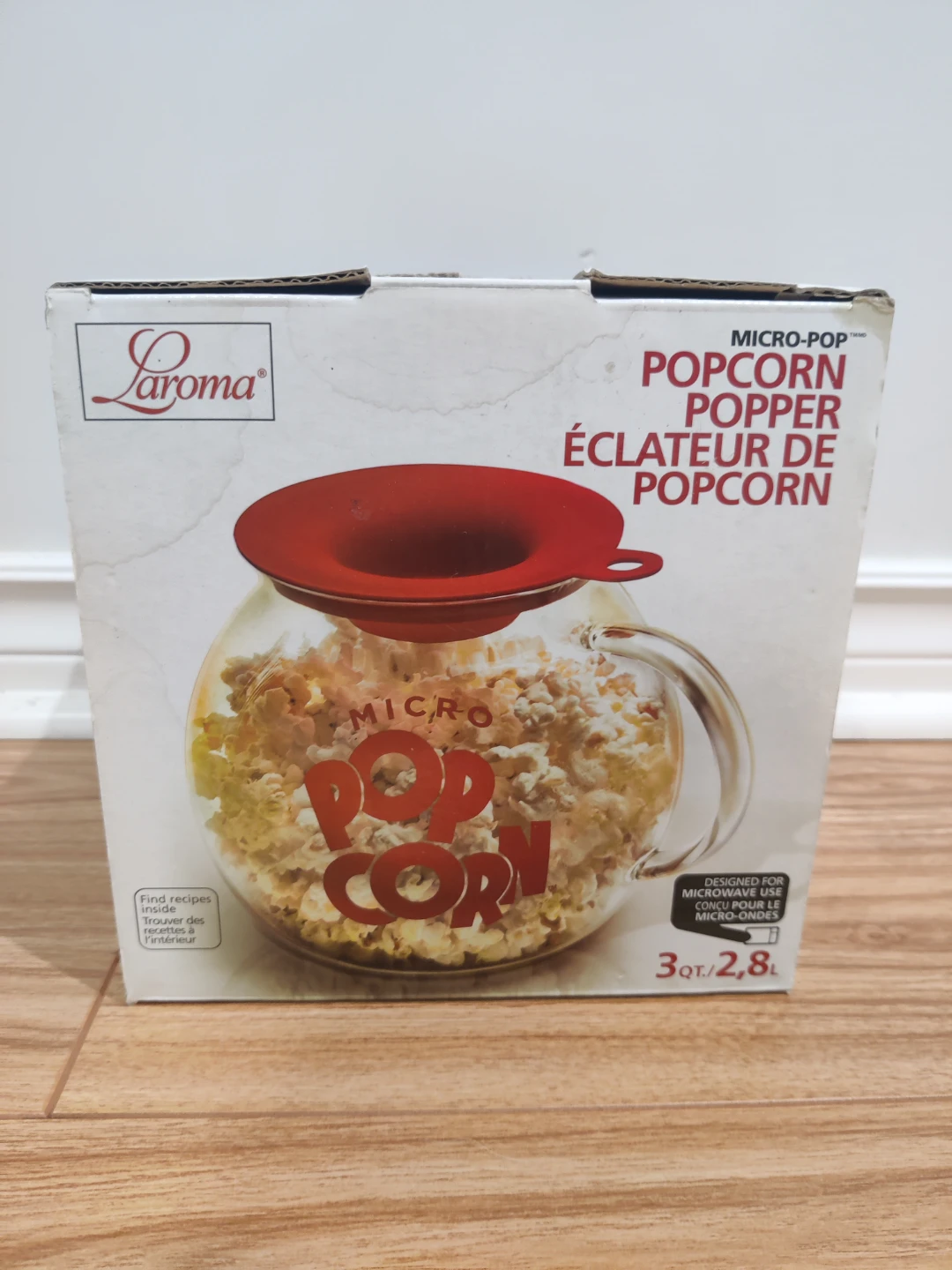 Laroma Micro-Pop Popcorn Popper 3QT/2.8L