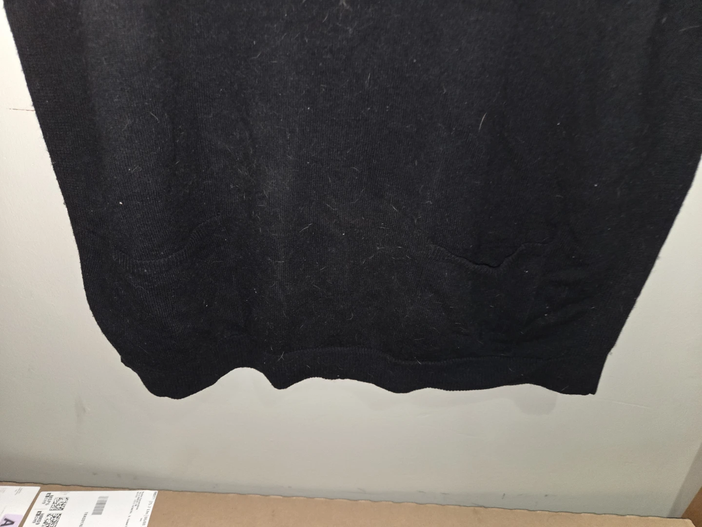 BCBGMAXAZRIA Black Lambswool Sweater - Size M - photo 3