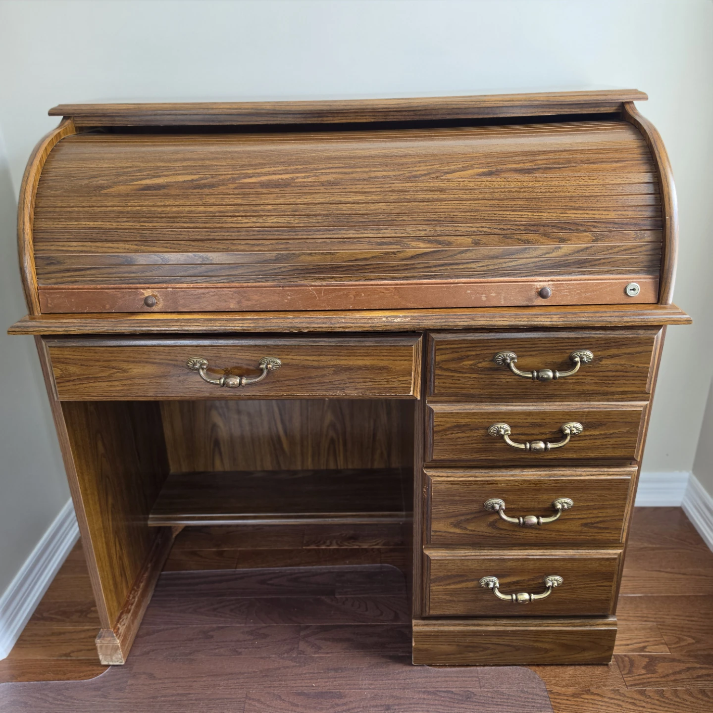 Vintage Roll Top Desk