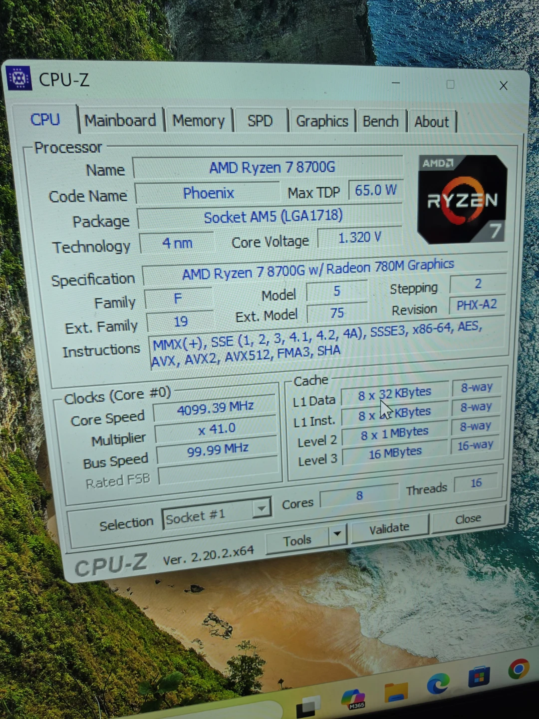 Ryzen 7 8700g pc