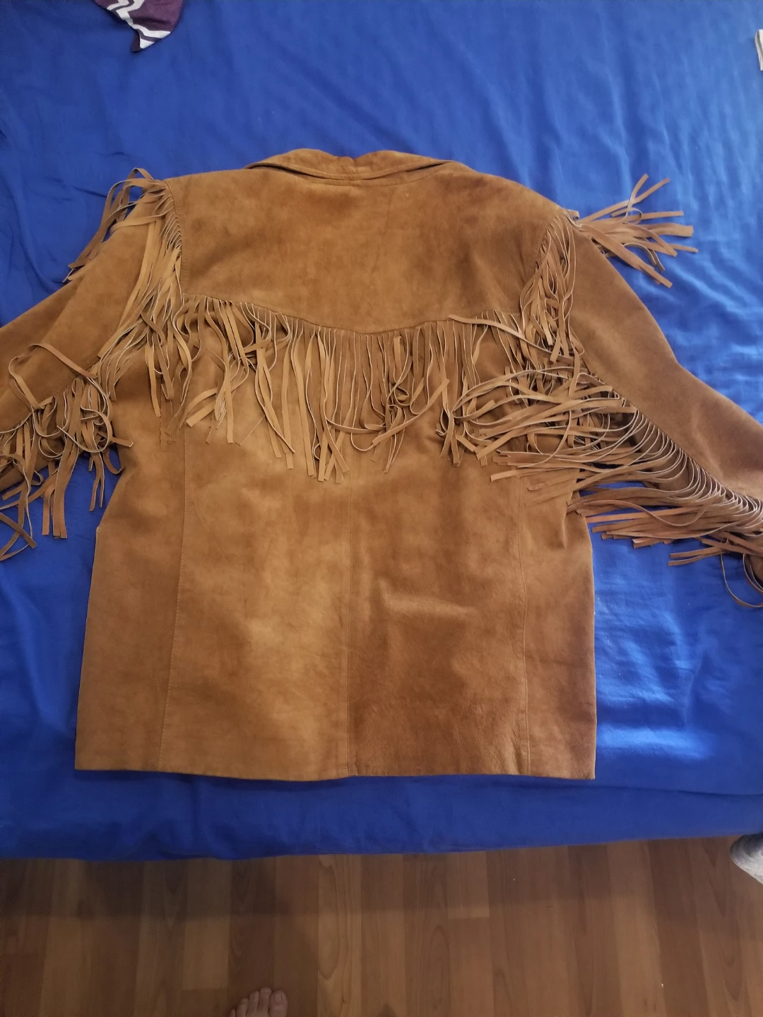 Brown Suede Fringe Jacket
