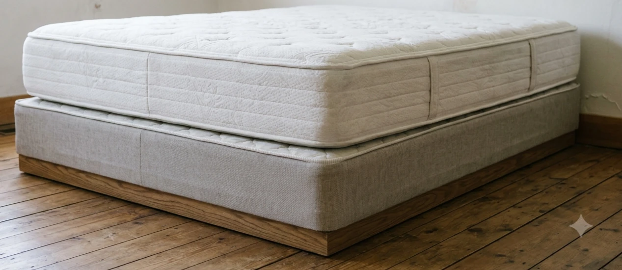 Double Size Form Mattress and Box Spring