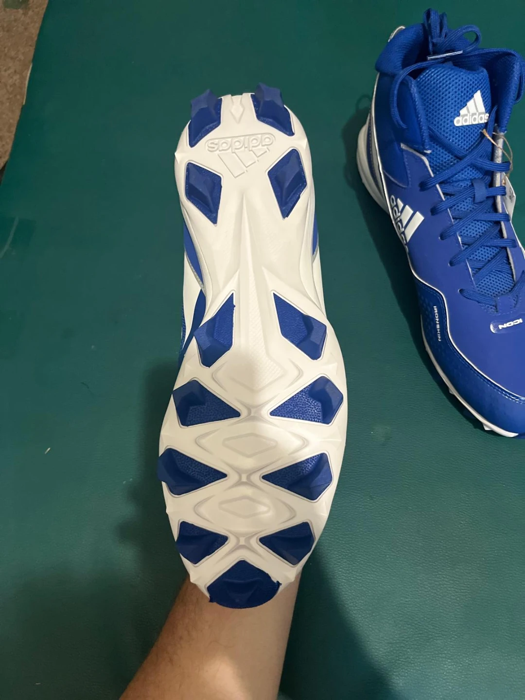 Adidas Blue Baseball Cleats size 14 mens - photo 5