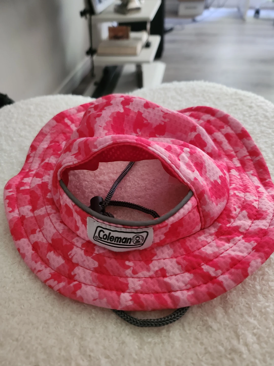 Coleman Pink Camo Dog Sun Hat (M) - photo 2