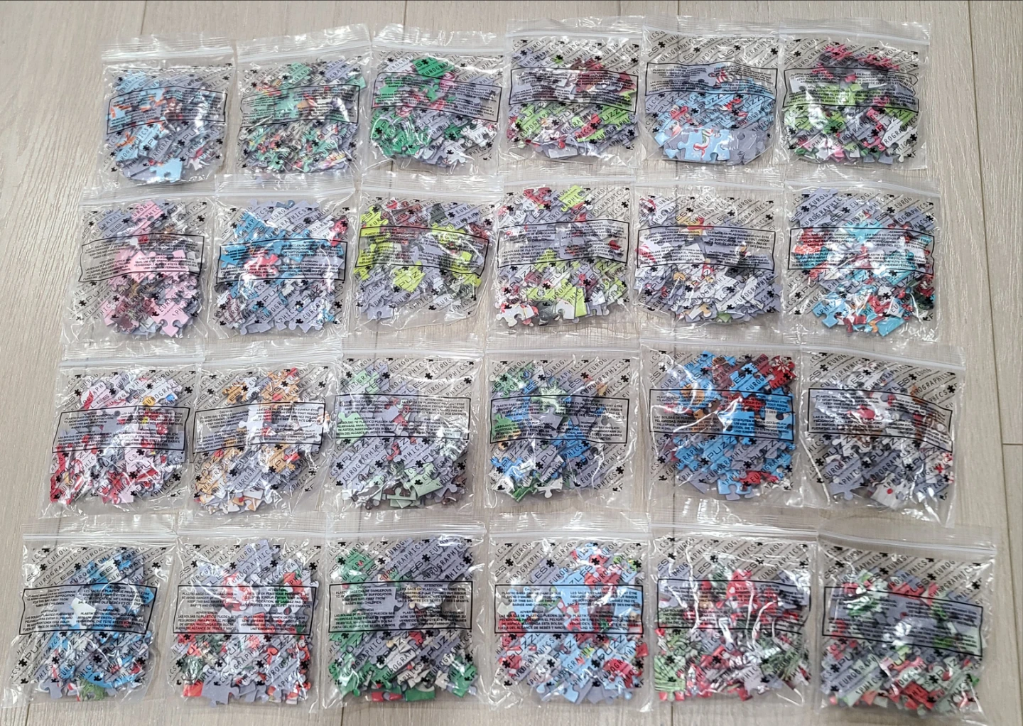 24 Eurographics Christmas Puzzles