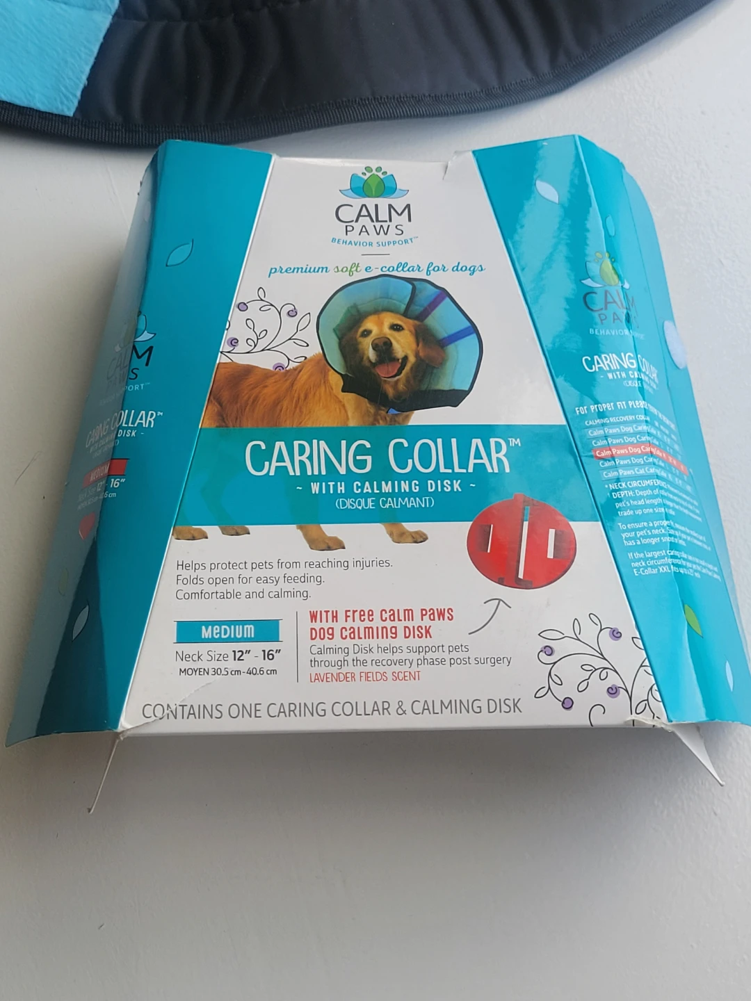 New Calm Paws Caring Collar - injury spay neuter collar - photo 3