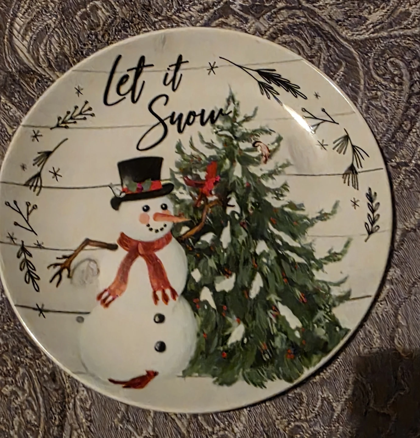 Christmas Themed Plate Set - photo 5