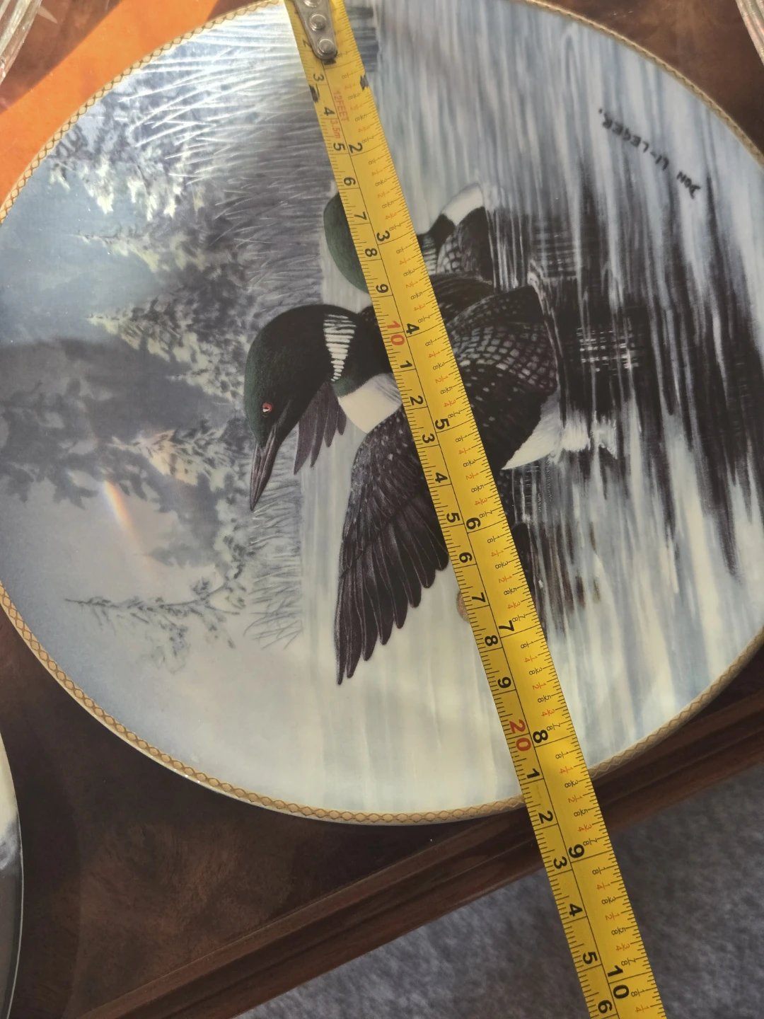Dominion China "Early Start" Collector Plate - photo 3