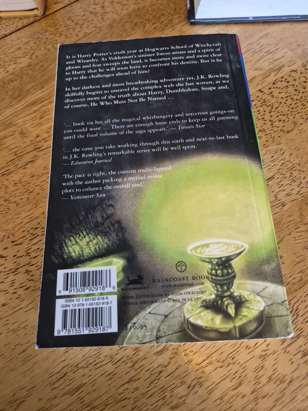 3 Hard Cover & 1 Soft Cover Harry Potter Books - photo 3