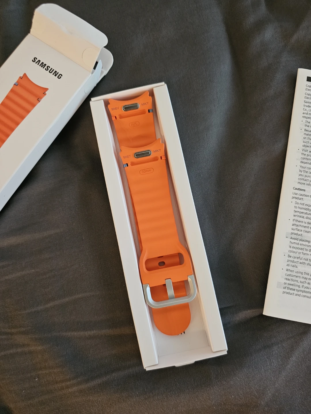 Samsung Sport Band 20mm M/L Orange - photo 2