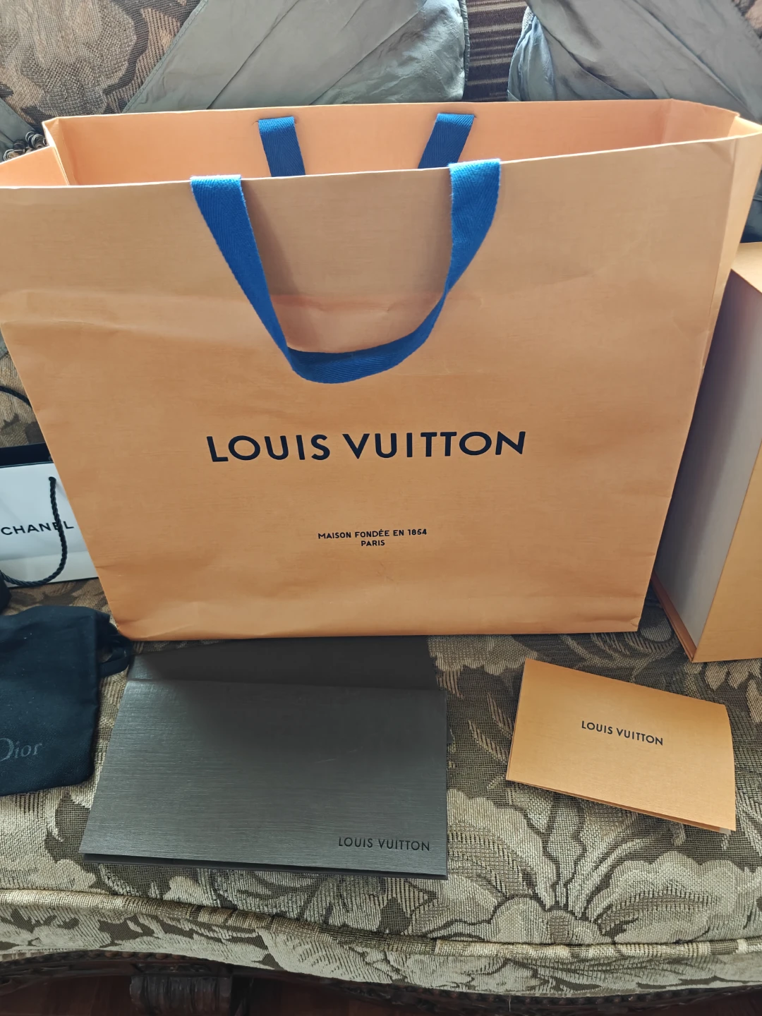 Louis Vuitton box bag dust bag - photo 2
