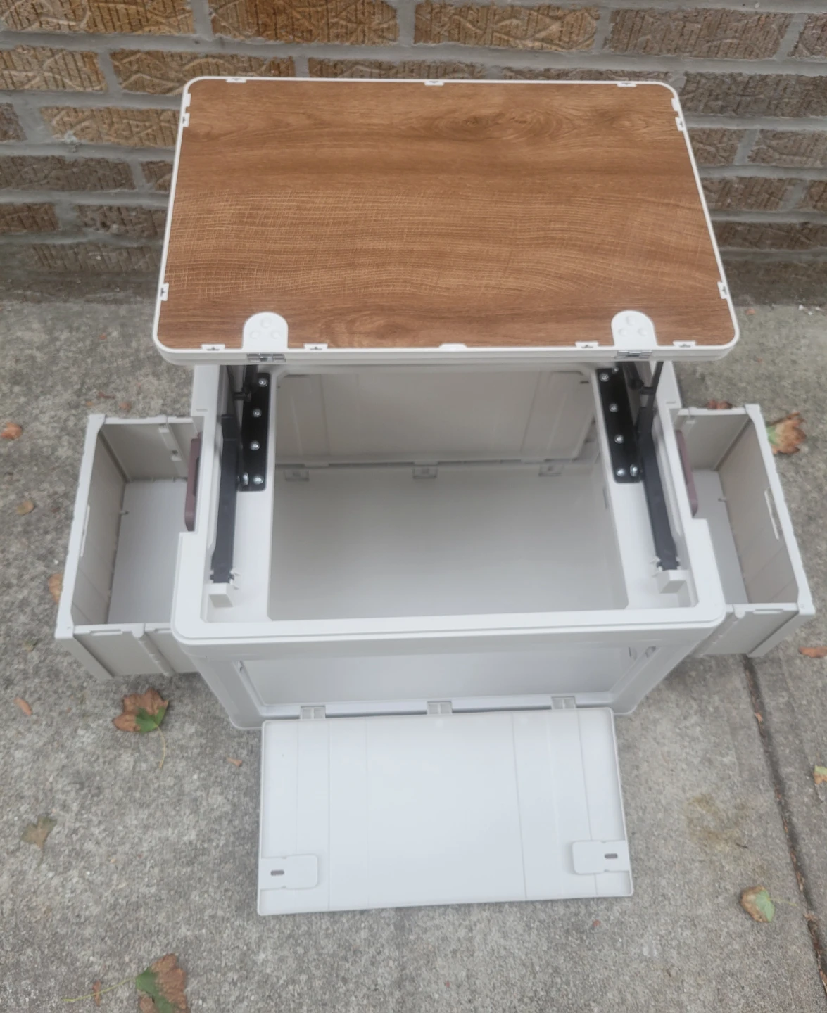 Brand NEW! Collapsible Storage Box with Tabletop - photo 2