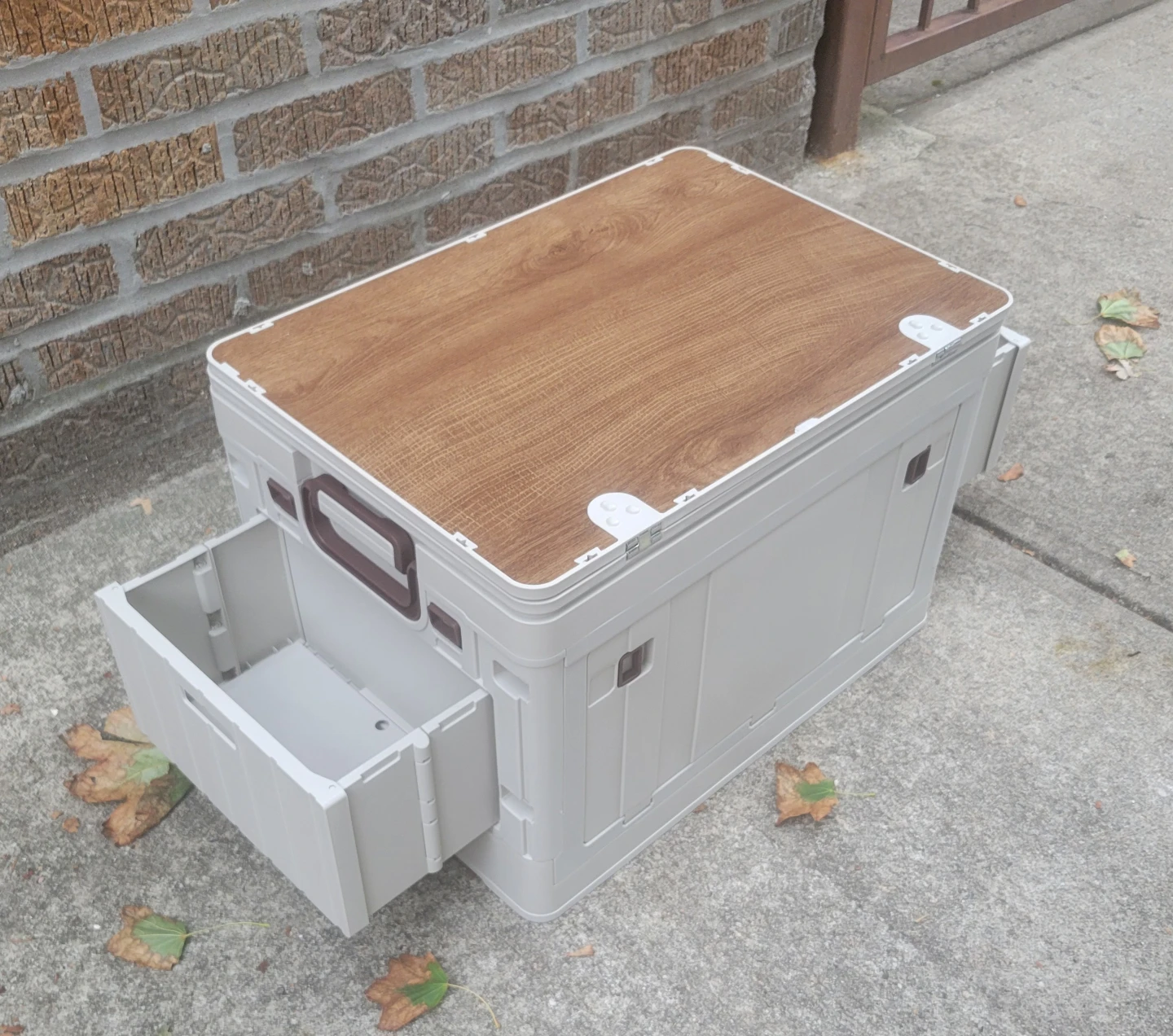 Brand NEW! Collapsible Storage Box with Tabletop - photo 4