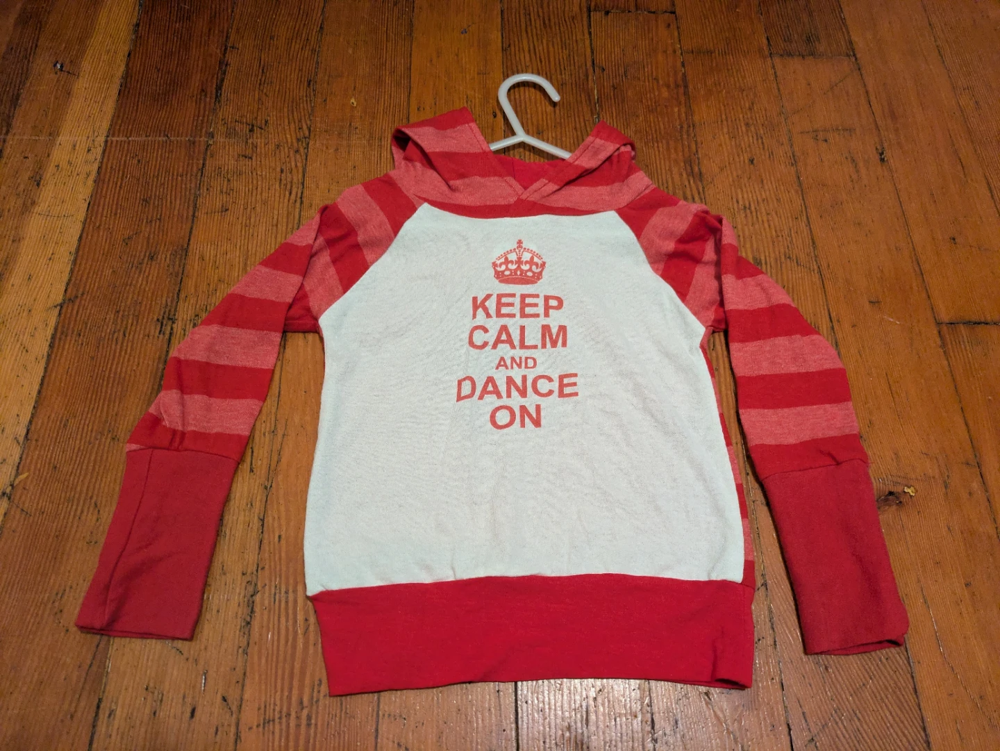 Grow With Me "Keep Calm and Dance On"  Sweater