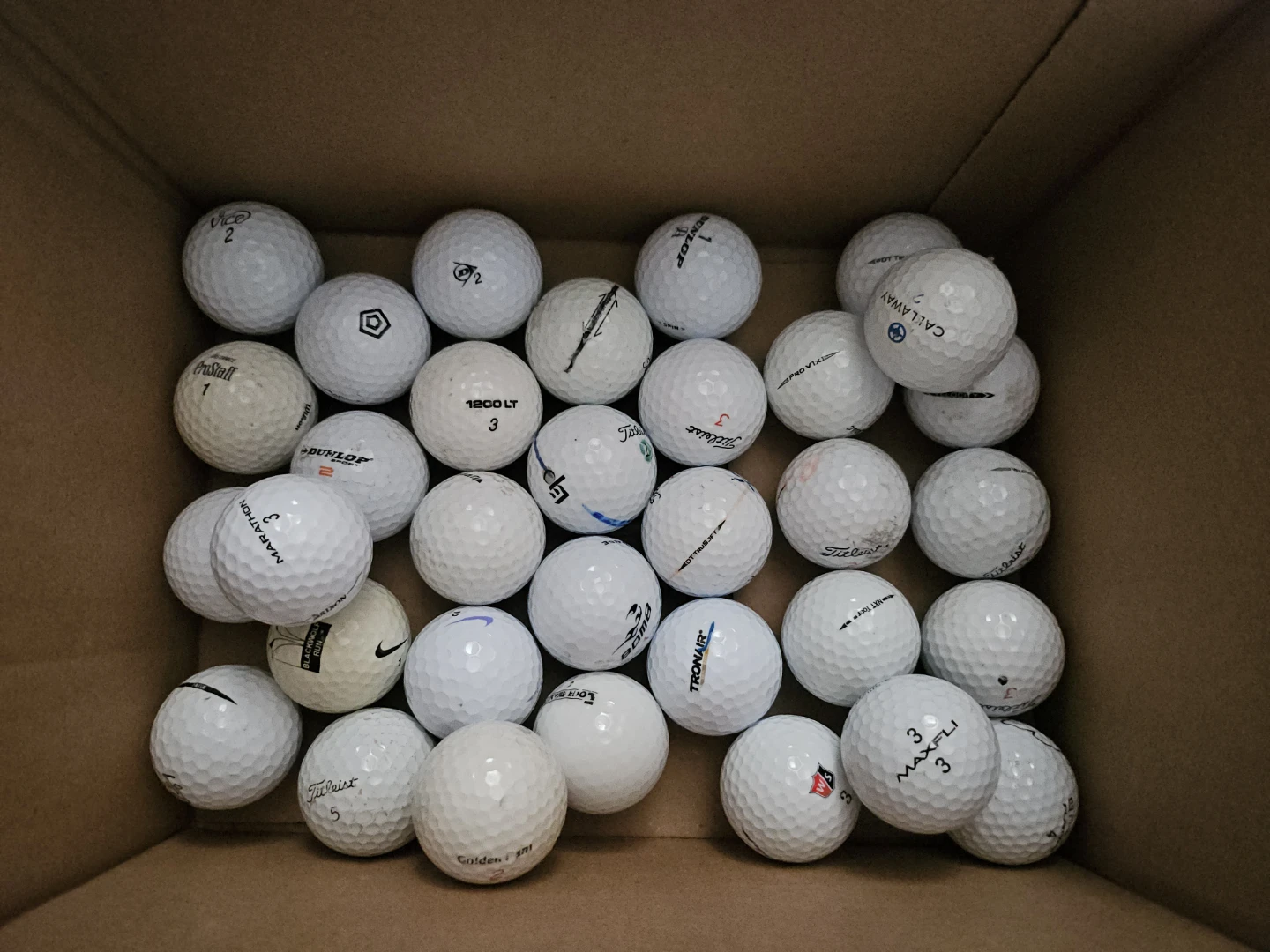 Golf Balls - Titleist, Callaway, Dunlop, Vice, Maxfli & More