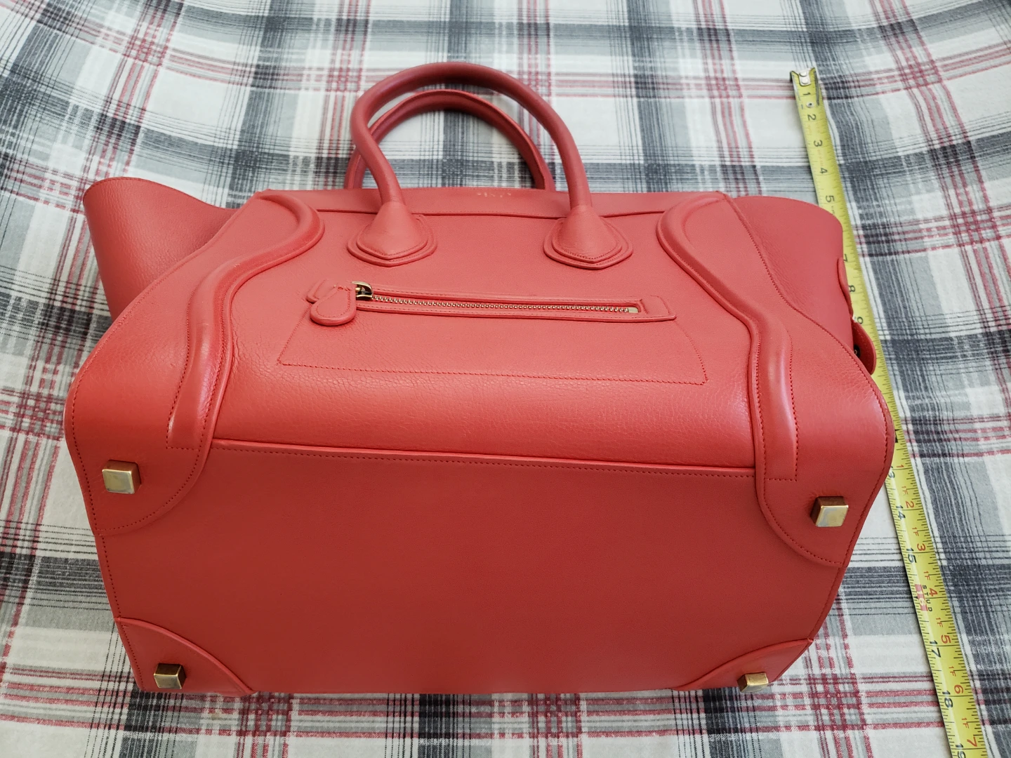 Celine Red Leather Handbag - photo 3