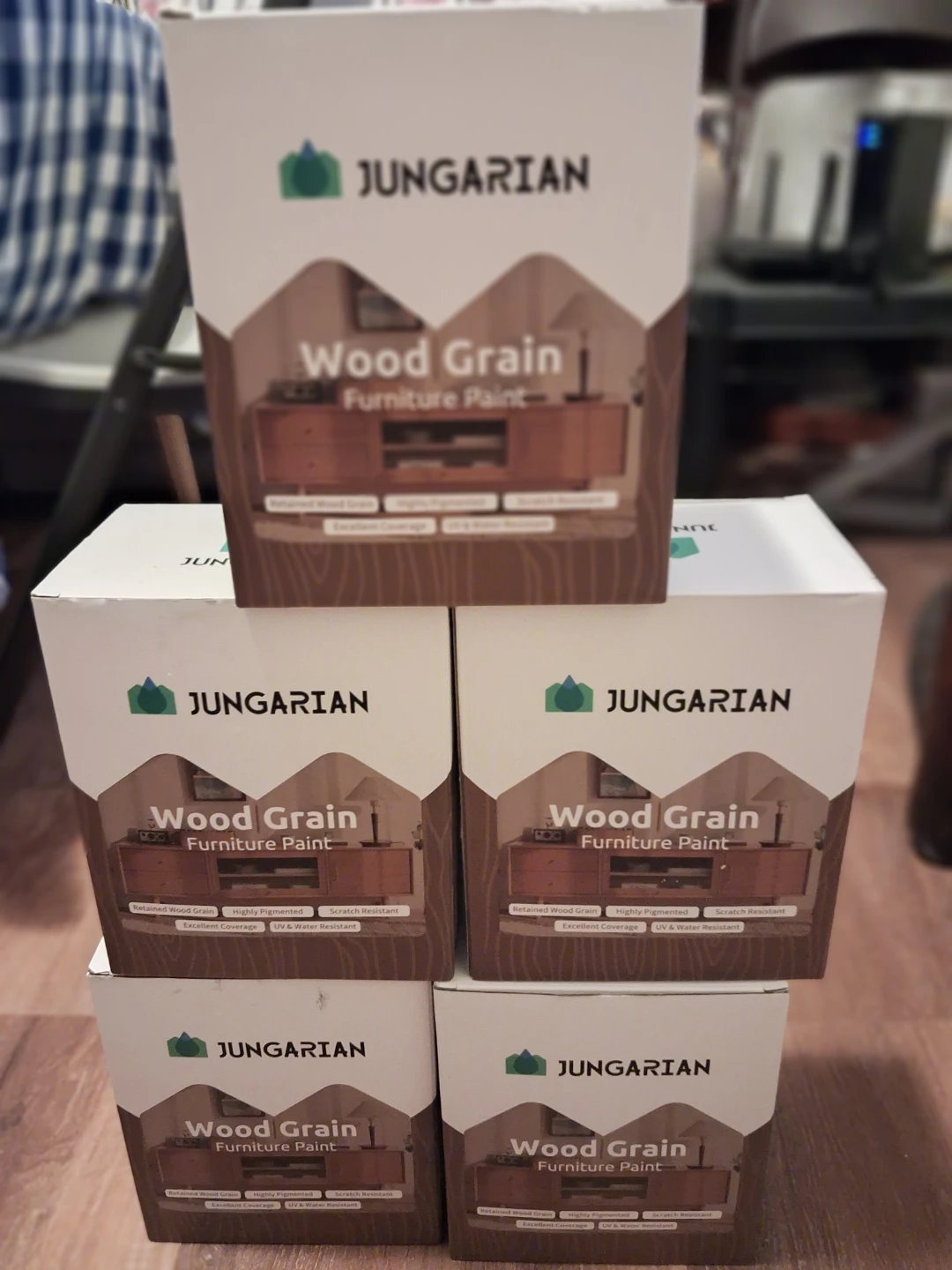 Jungarian Wood Grain Furniture Paint 5 Boxes - photo 5