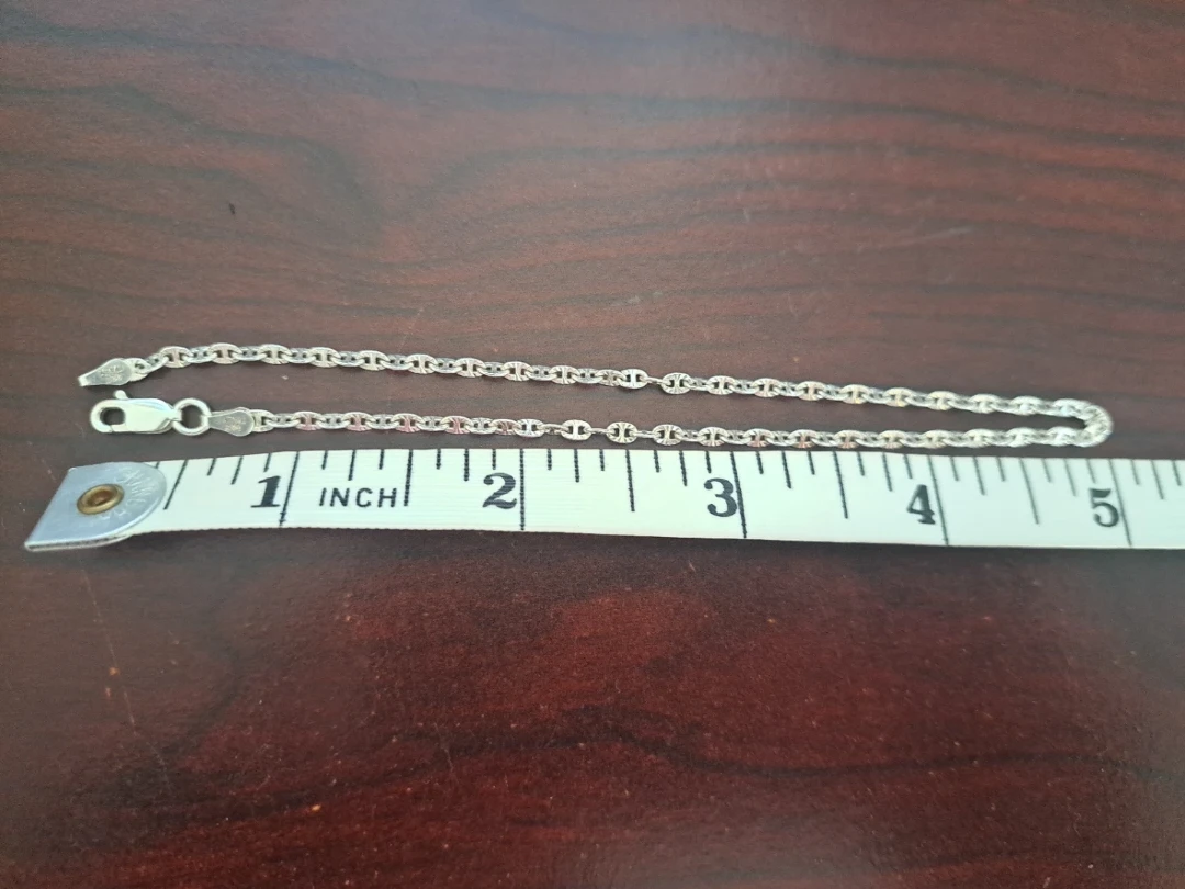 925 Sterling Silver Anklet - photo 3