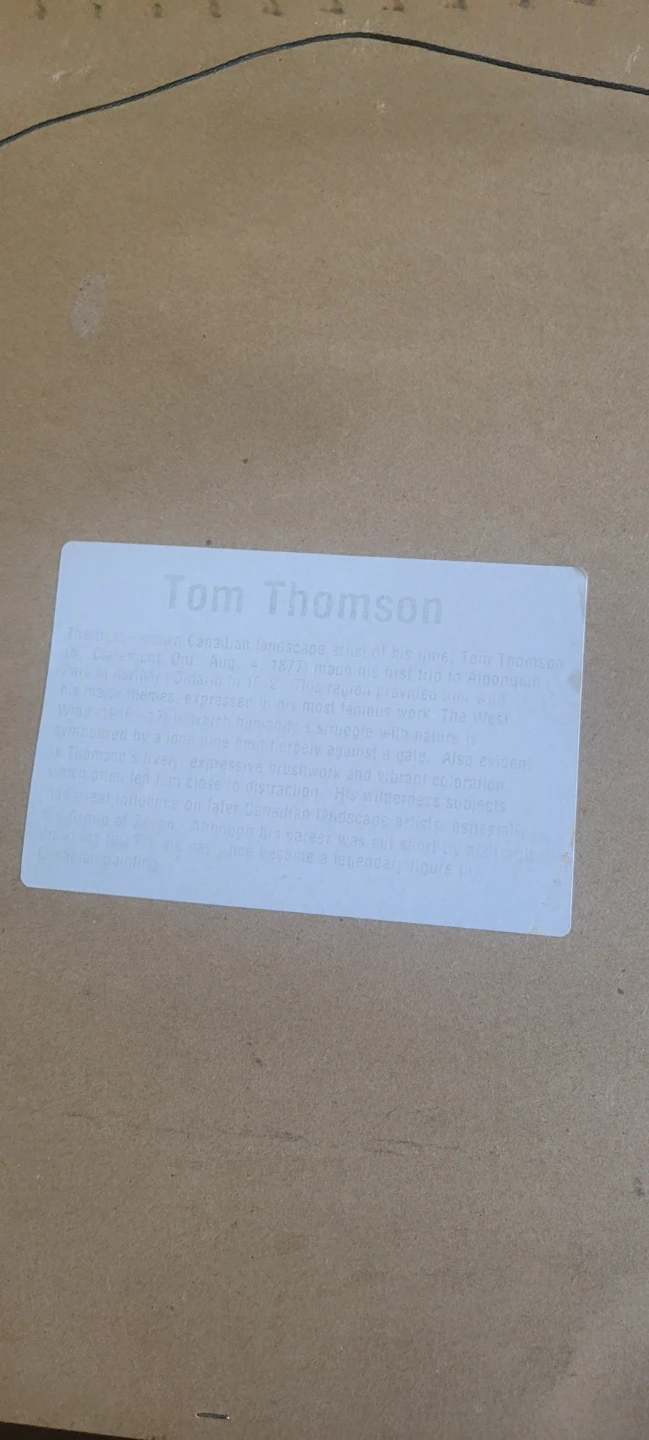 Group of Seven - Tom Thompsom -  2 Vintage Prints - photo 5