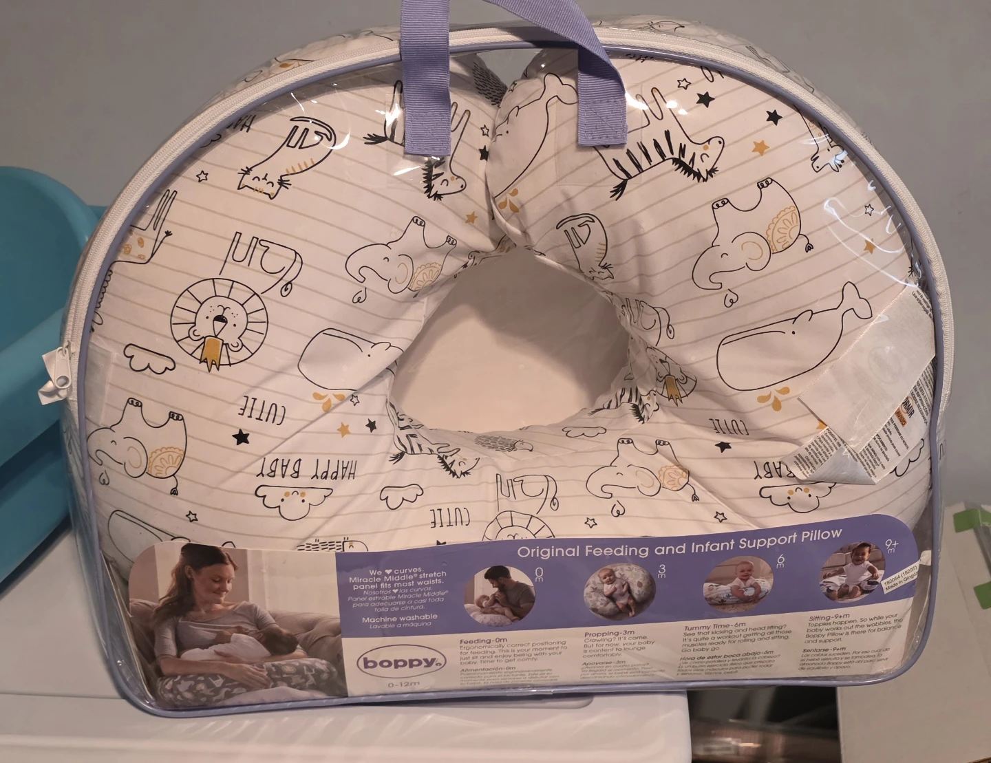 Boppy Original Feeding and Infant Support Pillow 0-12m