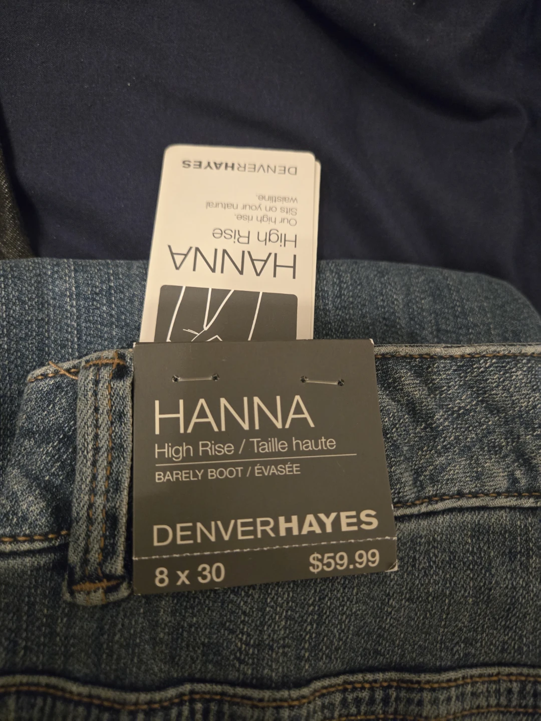Denver Hayes Hanna High Rise Jeans Size 8 x 30 - photo 3