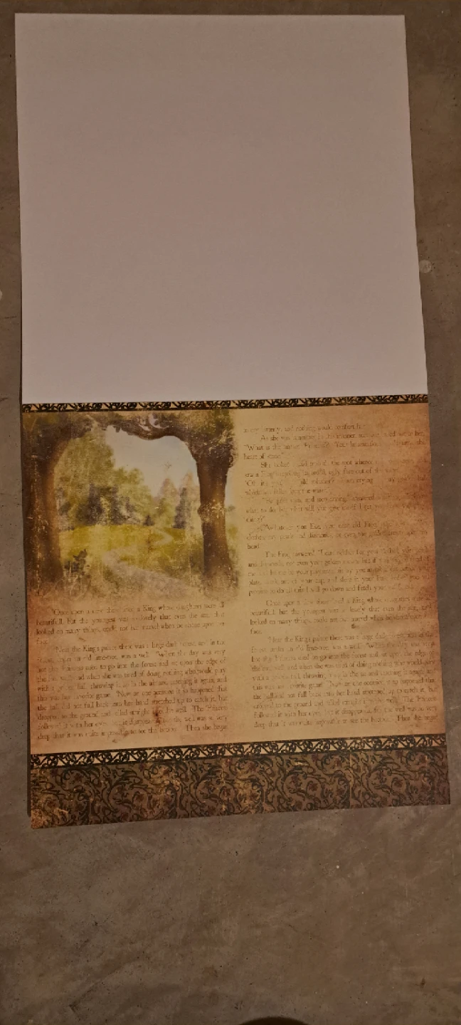 Scrapbook Paper-Once Upon A Time - photo 2