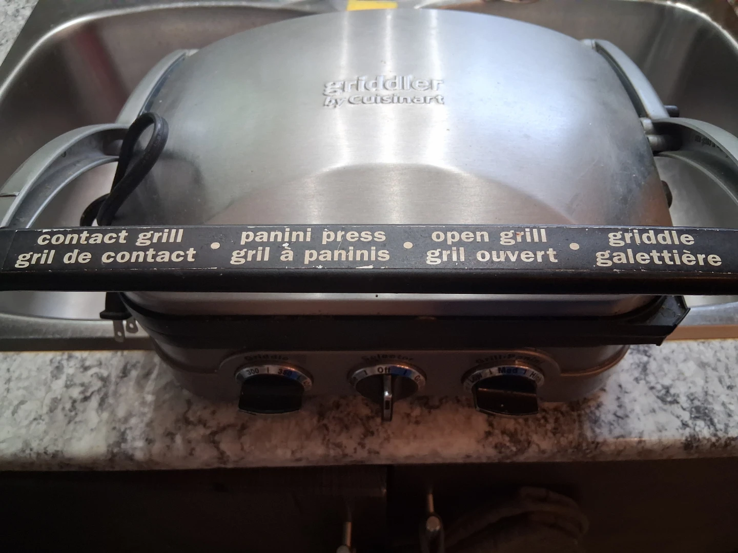 Cuisinart Griddler Contact Grill Panini Press