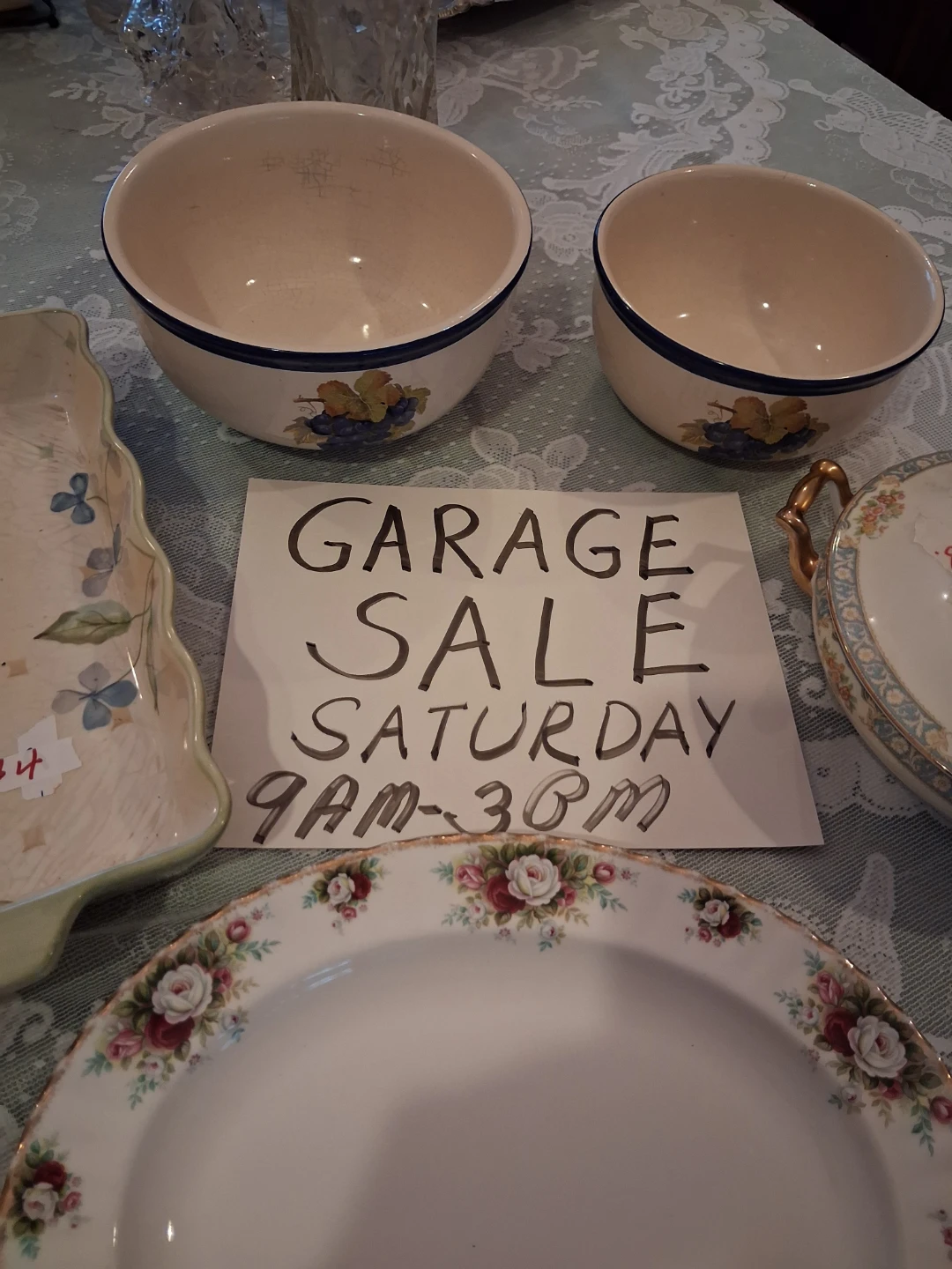 Garage moving sale 8/29