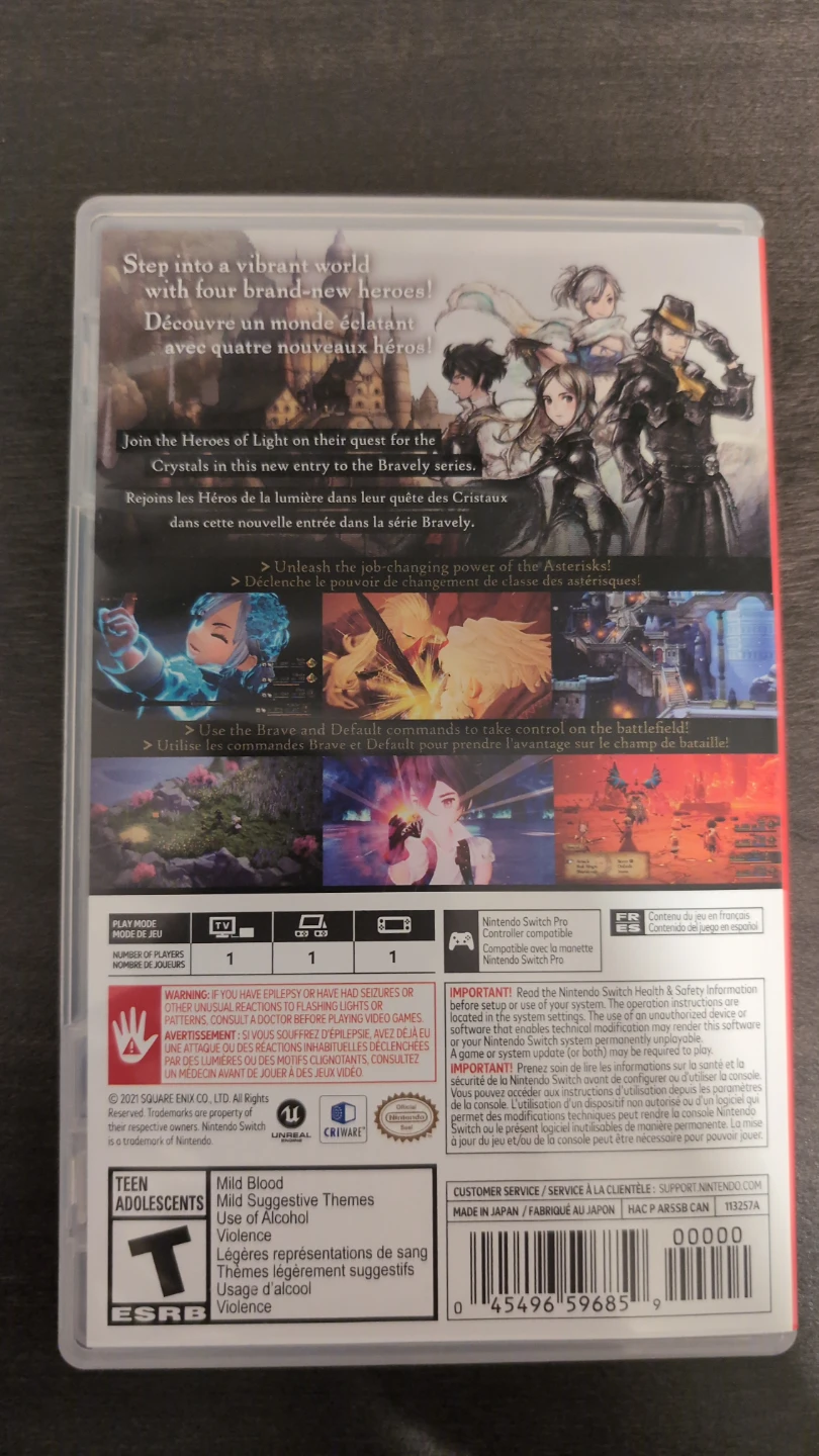 Bravely Default II Nintendo Switch Game - photo 3