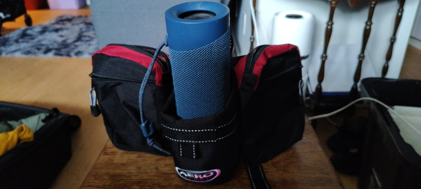 Aero Bike Saddle Bag with Water Bottle Holder