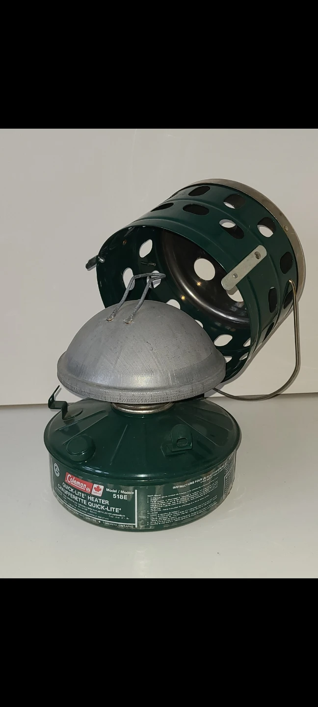 Coleman 518E Catalytic Heater +4L of Fuel - Like New! - photo 3