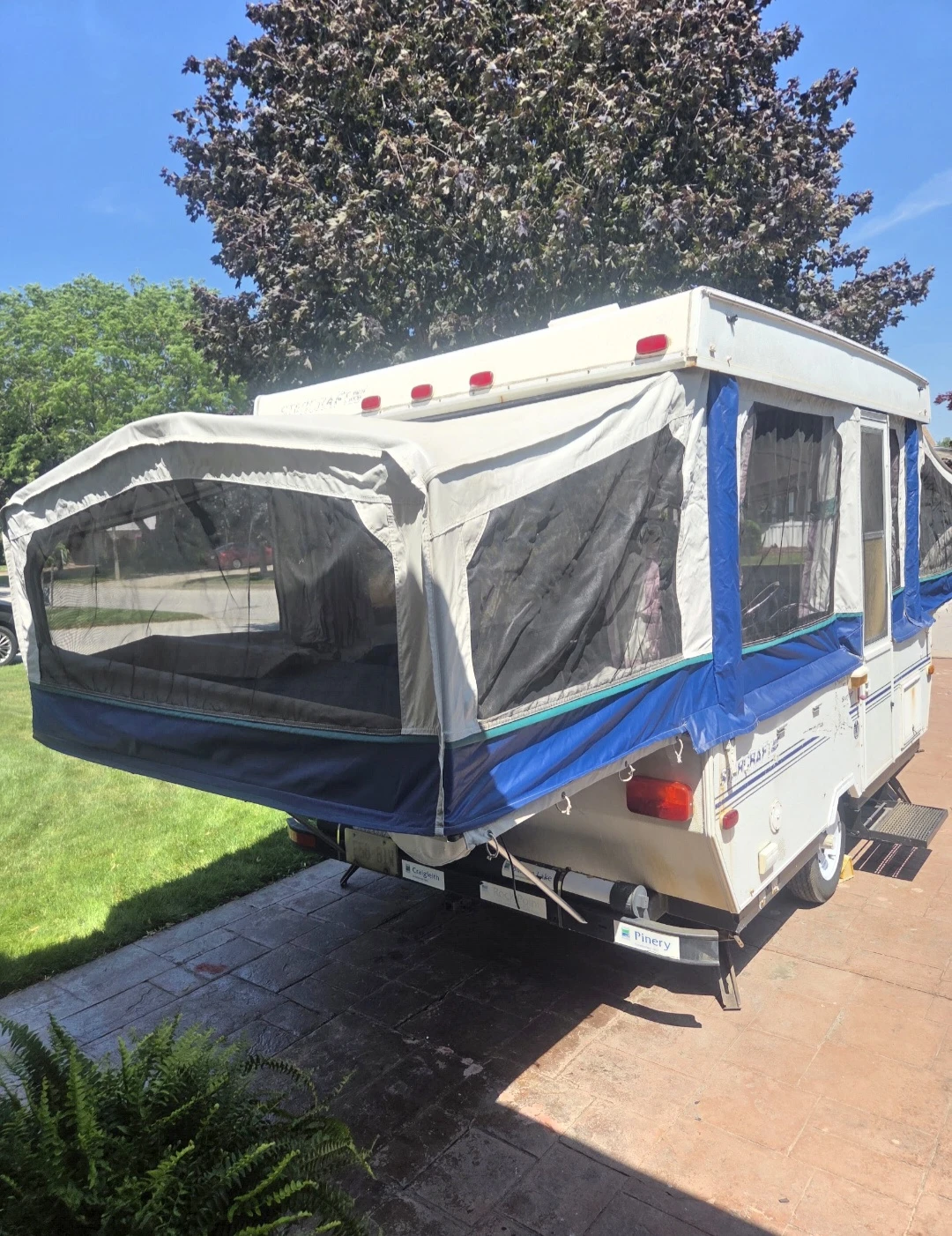 Popup trailer excellent condition for 2000 - photo 5
