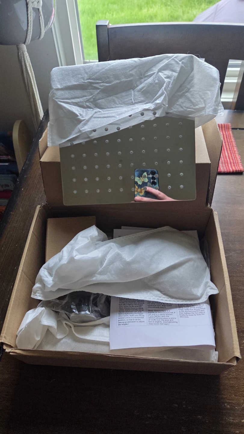 COSYLAND Rain Shower Head + Handheld Shower – New/Open Box