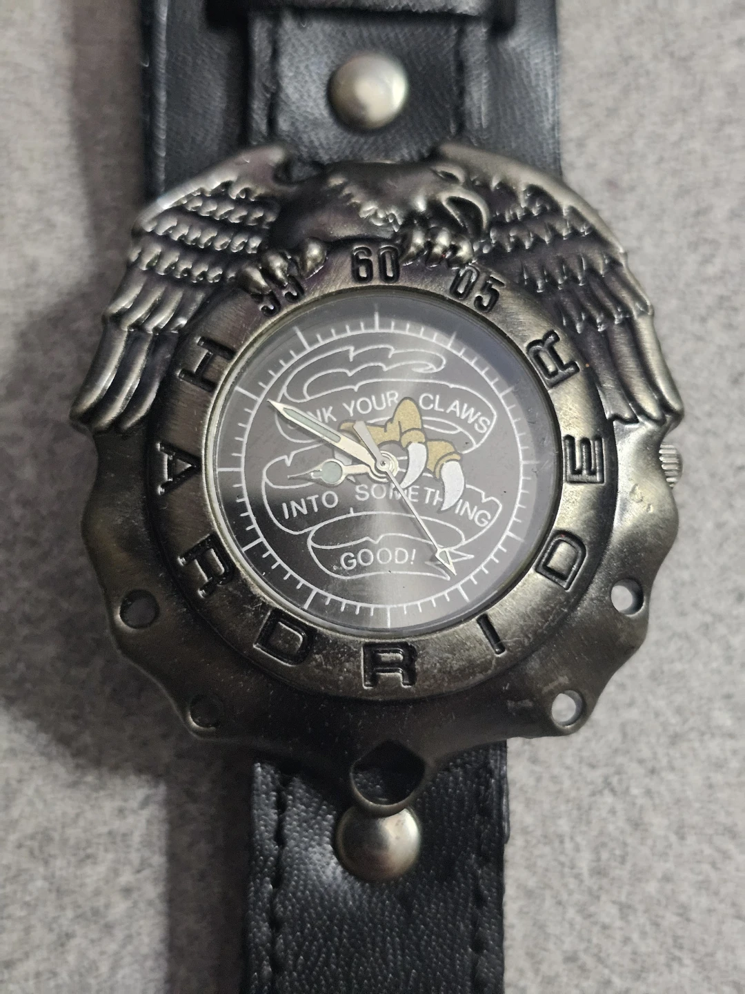 Hard Rider Watch with Eagle Emblem