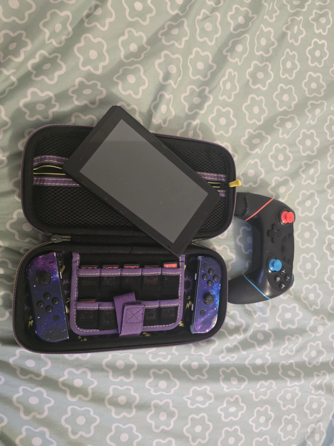Nintendo Switch Game Case with Pikachu & Gengar Design - photo 2
