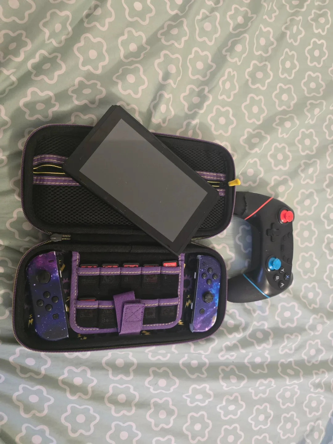 Nintendo Switch Game Case with Pikachu & Gengar Design - photo 2