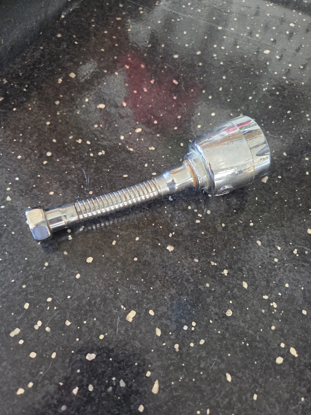 Chrome Kitchen Faucet Sprayer Head with Hose