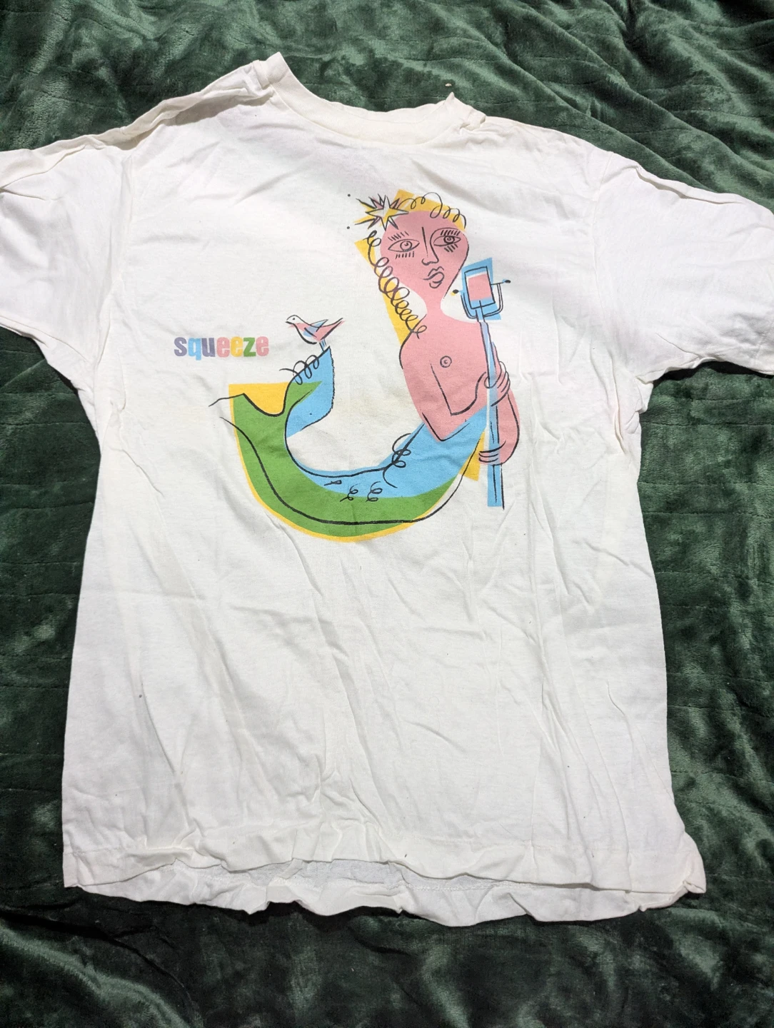 Squeeze Mermaid Graphic T-Shirt