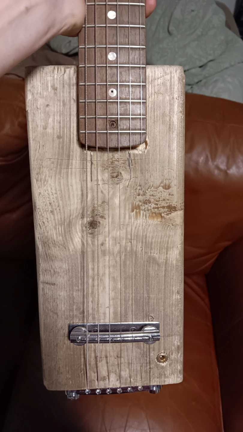 Hand made "electric" guitar - photo 4