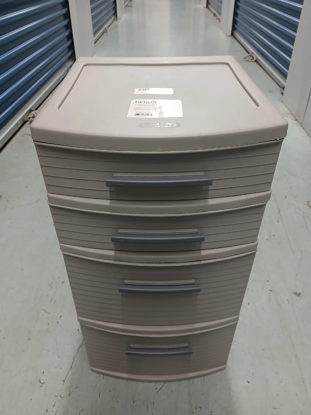4-Drawer plastic tower organizer - photo 5